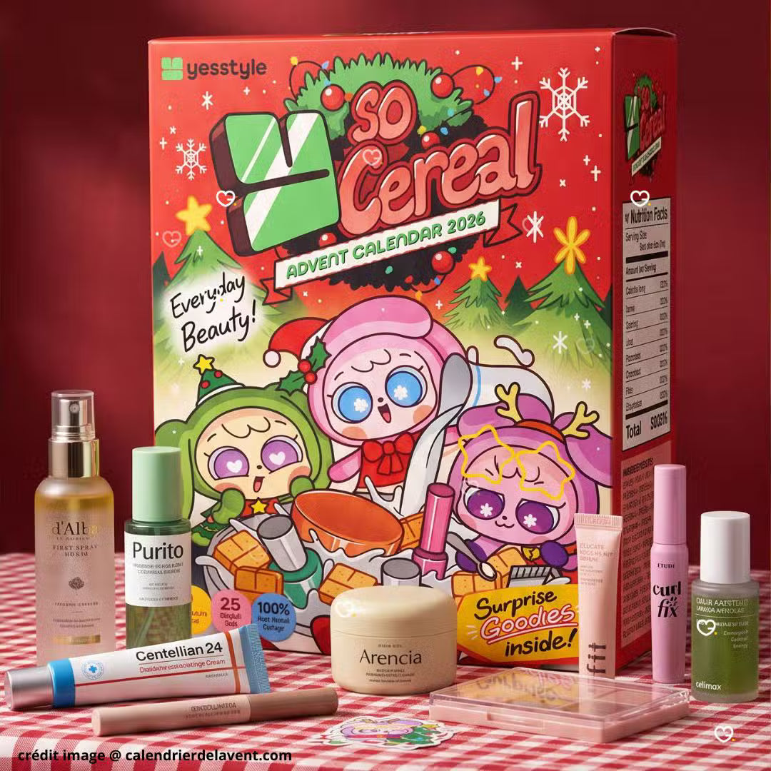 Calendrier de l’Avent YesStyle Beauty Box